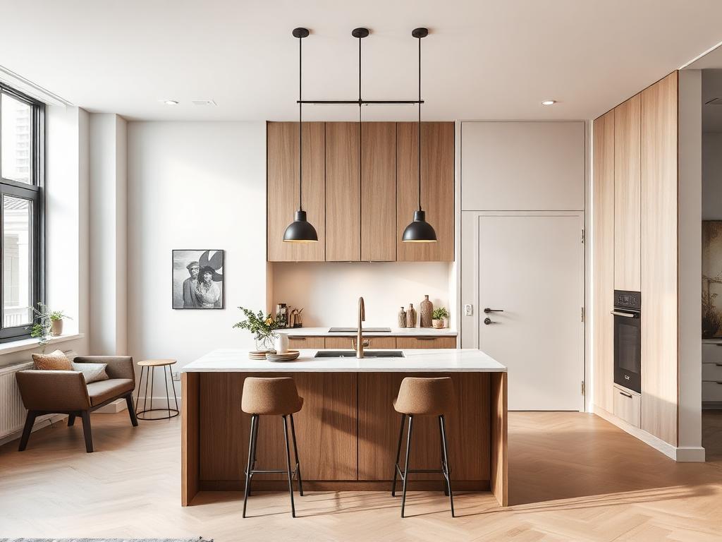 Professionally styled rental interior reflecting TruHomestay's property management standard in Fredericton, NB